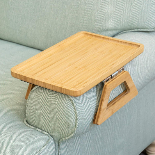 TJR-T4304, Shamrock Home Bamboo Trayble Couch Arm Table