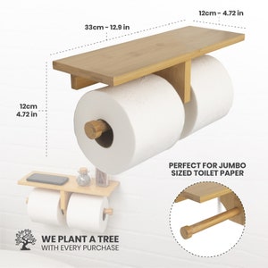 TJR-T102, Wooden Toilet Paper Holder