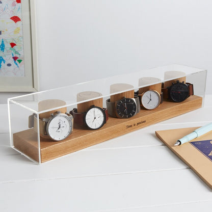 Watch Box for 1-3-5 Watch Gift Wedding Day Groom Gift