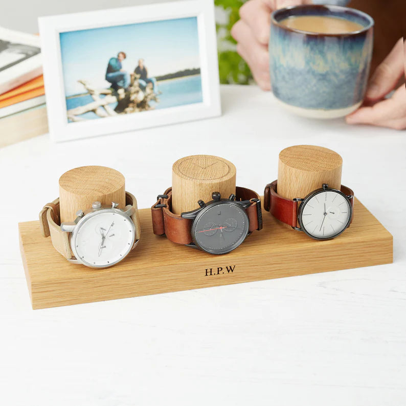 Watch Box for 1-3-5 Watch Gift Wedding Day Groom Gift