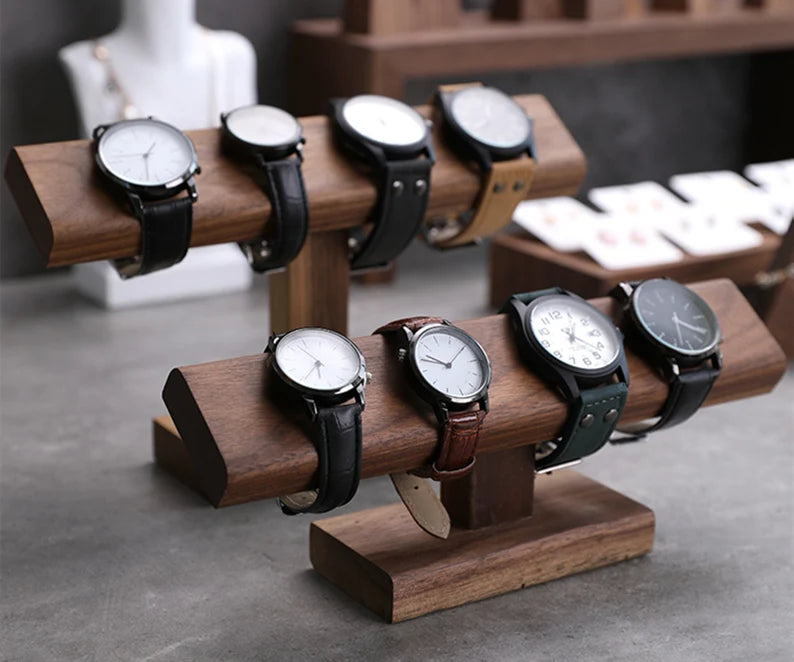 TJR-W3443, Wooden Watch Holder